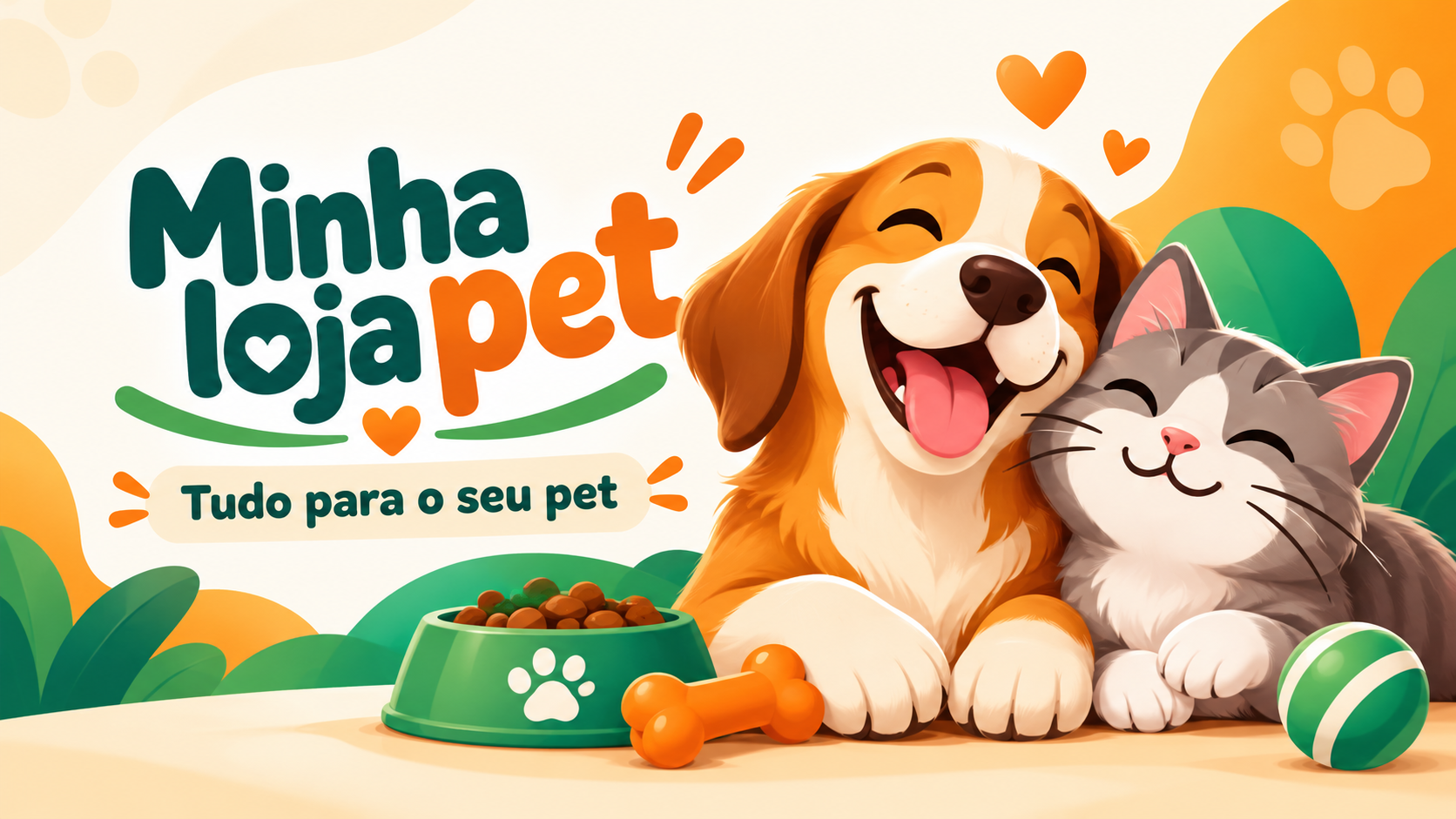 Ilustração da Minha Loja Pet